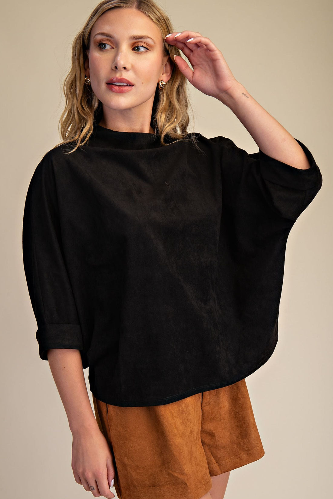 Delena Three Quarter Top